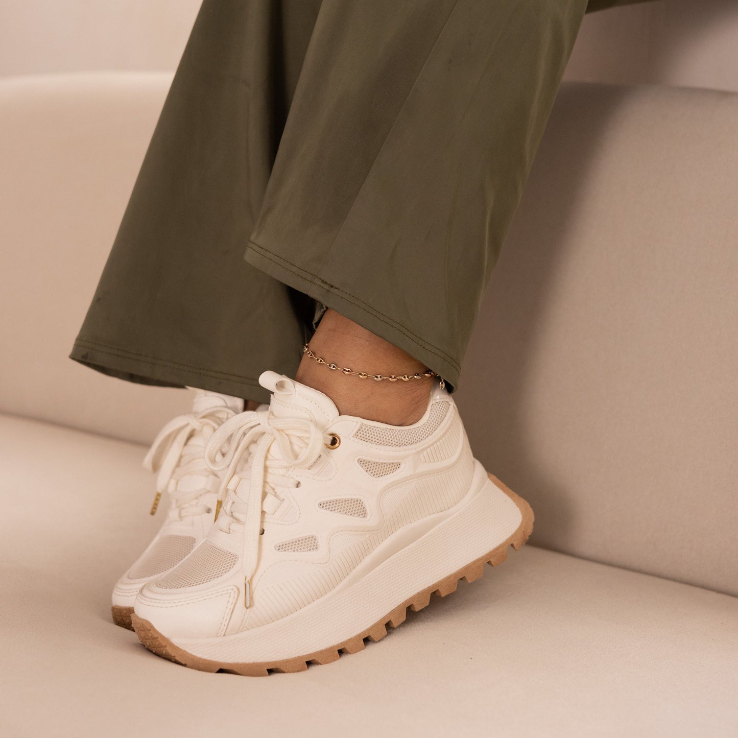 Zapatos De Mujer CalzAristy WANDA Beige - Estilo Fresco