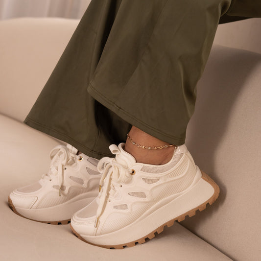 Zapatos De Mujer CalzAristy WANDA Beige - Estilo Fresco