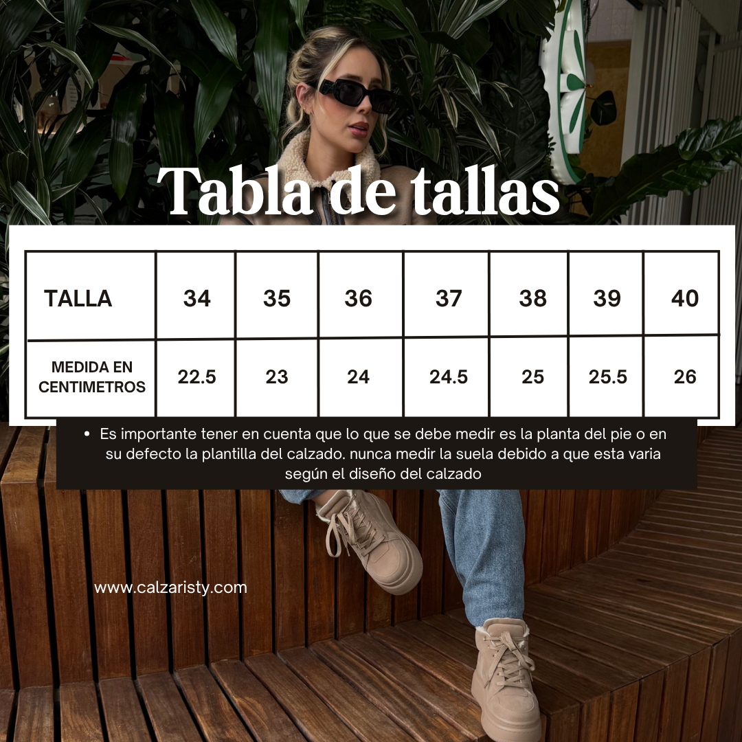 Zapatos LAURA blancos de plataforma CALZARISTY | Sneakers modernos, cómodos y versátiles