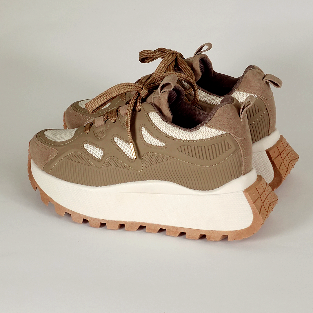 Zapatos De Mujer CalzAristy WANDA Beige Mocha - Estilo Refinado
