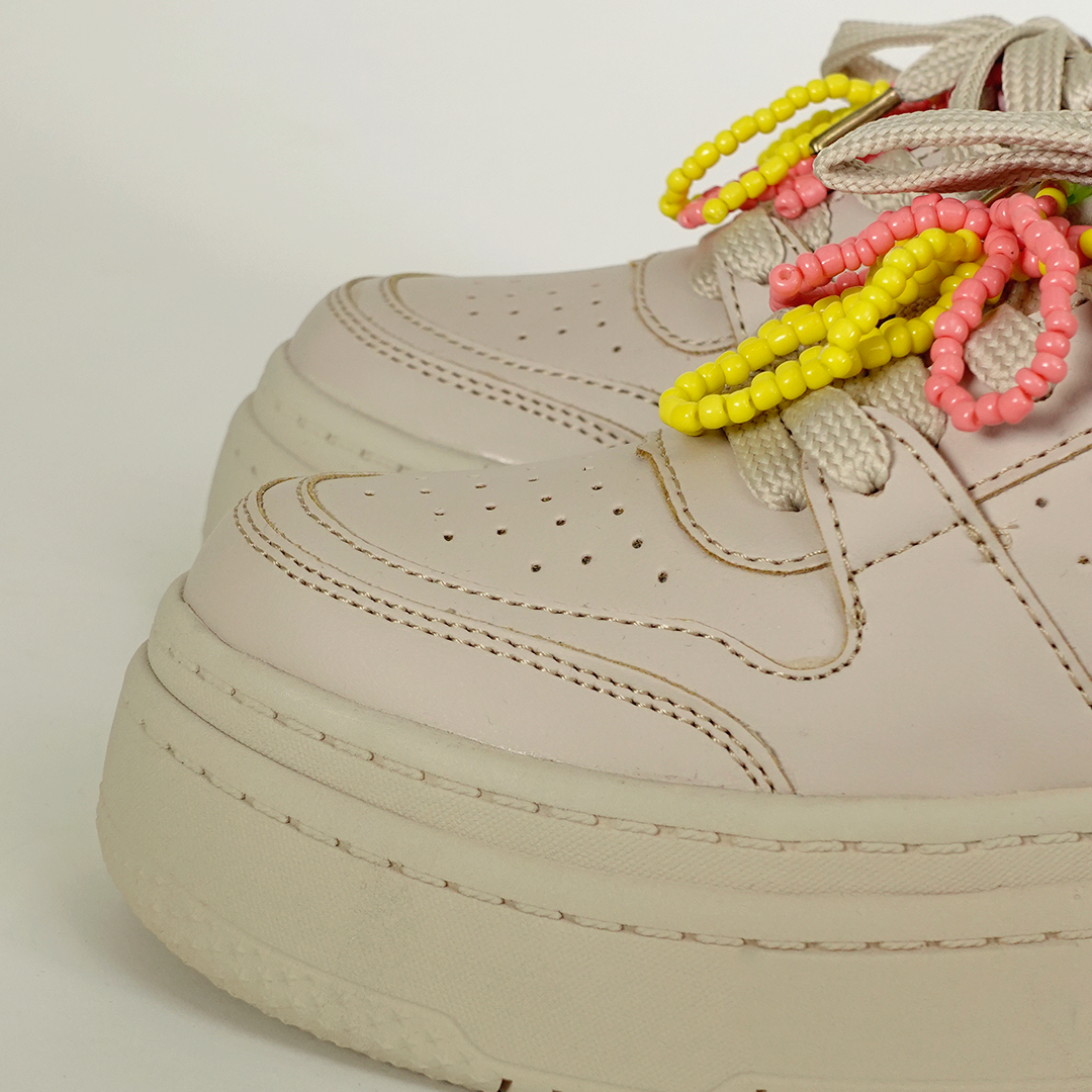 Zapatos De Mujer CalzAristy AIMÉ Taupe - Charms Personalizables