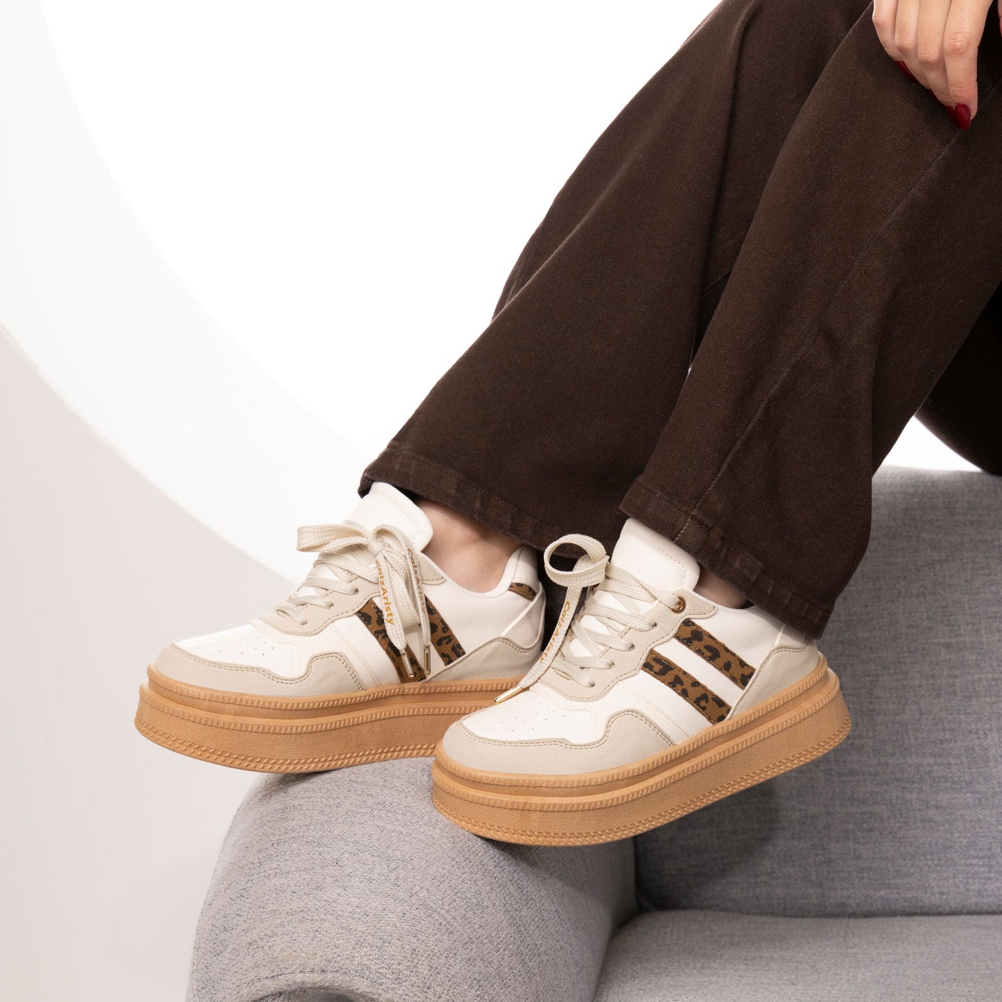 Tenis Calzaristy Maya para Mujer – Plataforma Alta, Estilo y Comodidad Premium