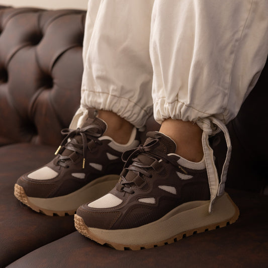 Zapatos De Mujer CalzAristy WANDA Beige Café - Estilo Cálido