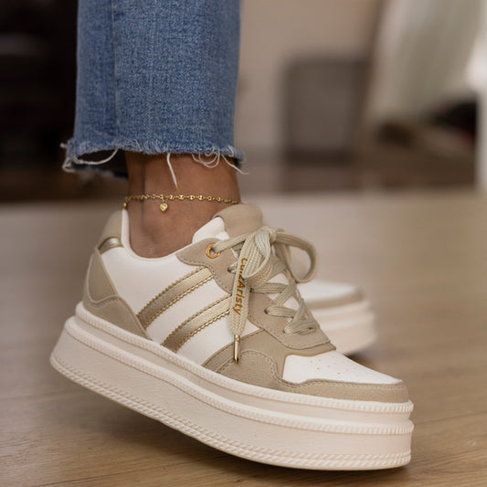 Tenis Calzaristy Maya para Mujer – Plataforma Alta, Estilo y Comodidad Premium