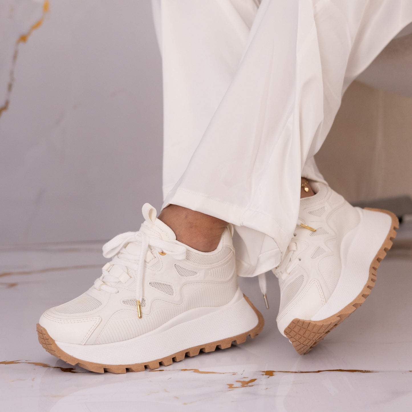 Zapatos De Mujer CalzAristy WANDA Blanco - Estilo Minimalista