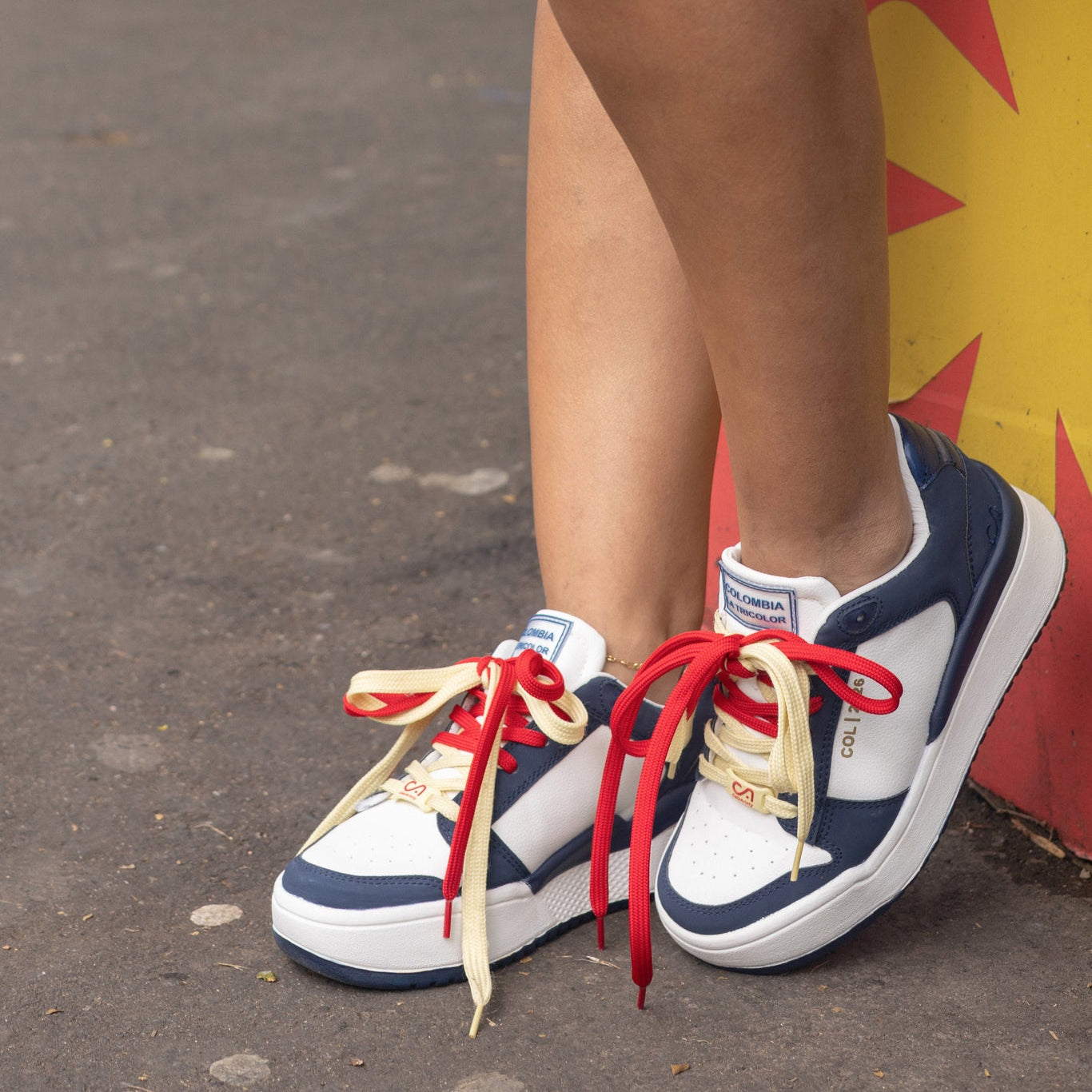 Tenis ORGULLO Azul oscuro| Calzado Urbano Mujer CalzAristy