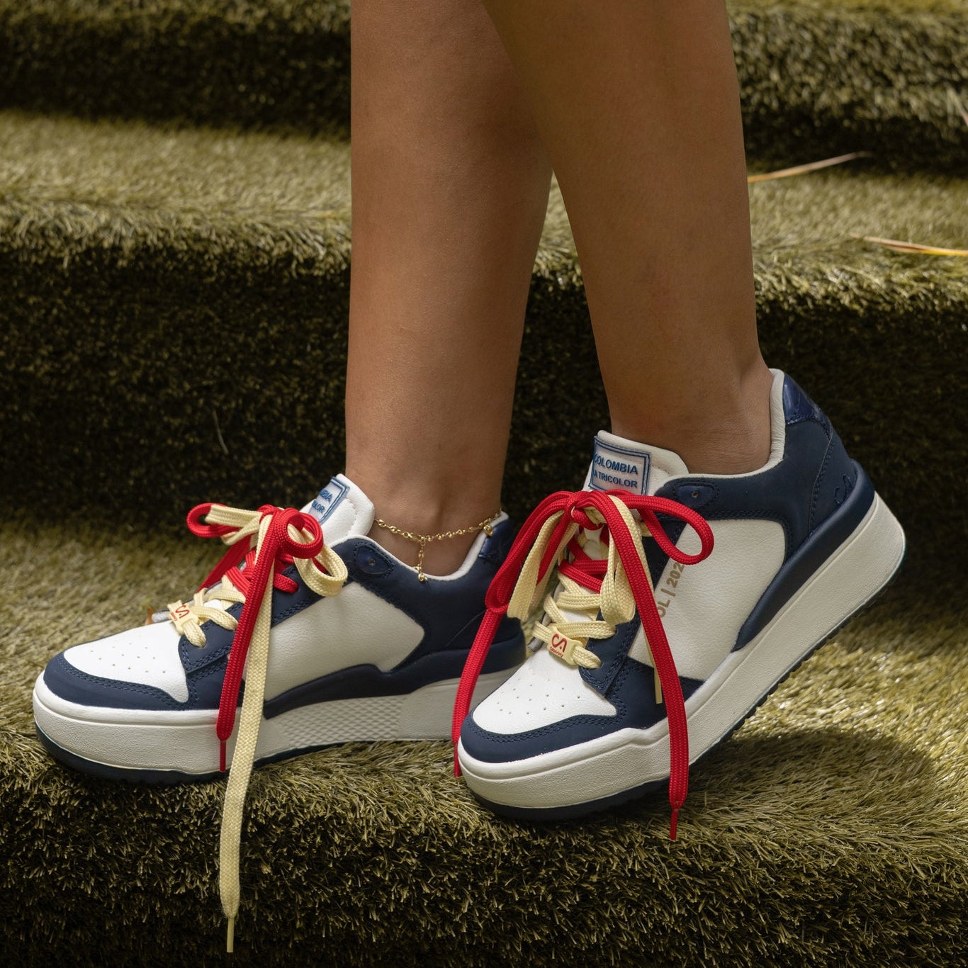 Tenis ORGULLO Azul oscuro| Calzado Urbano Mujer CalzAristy