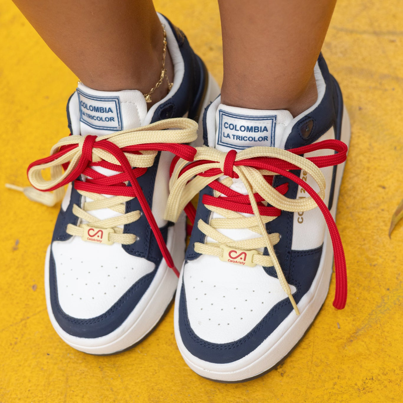 Tenis ORGULLO Azul oscuro| Calzado Urbano Mujer CalzAristy