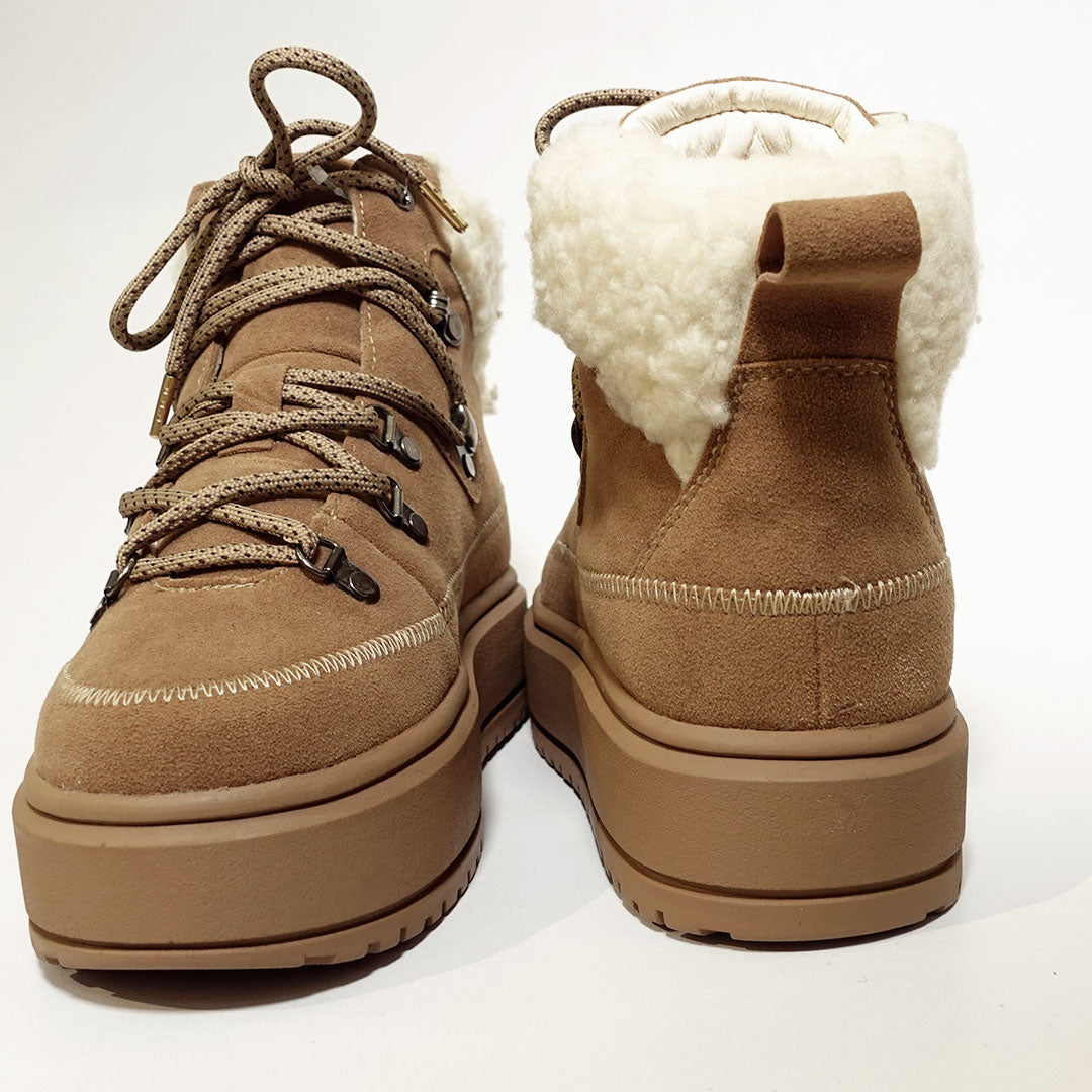 Botines De Mujer CalzAristy COVENTRY Camel – Estilo Outdoor con Calidez Sofisticada