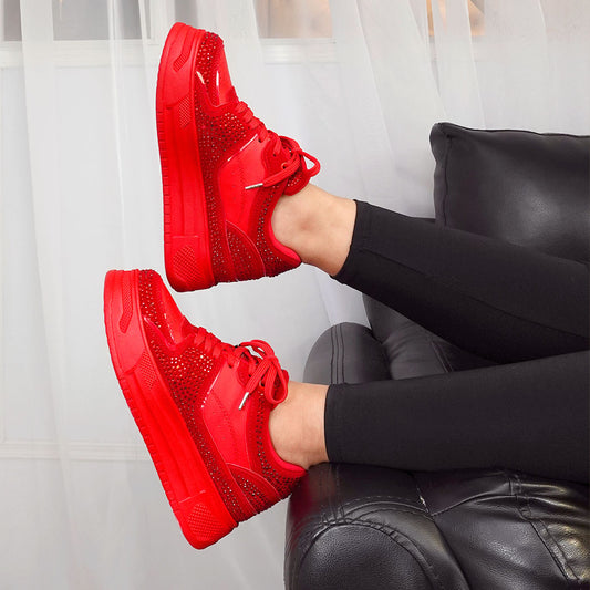 Zapatos De Mujer CalzAristy GLAM Rojo – Atrevidos y Brillantes como Tú