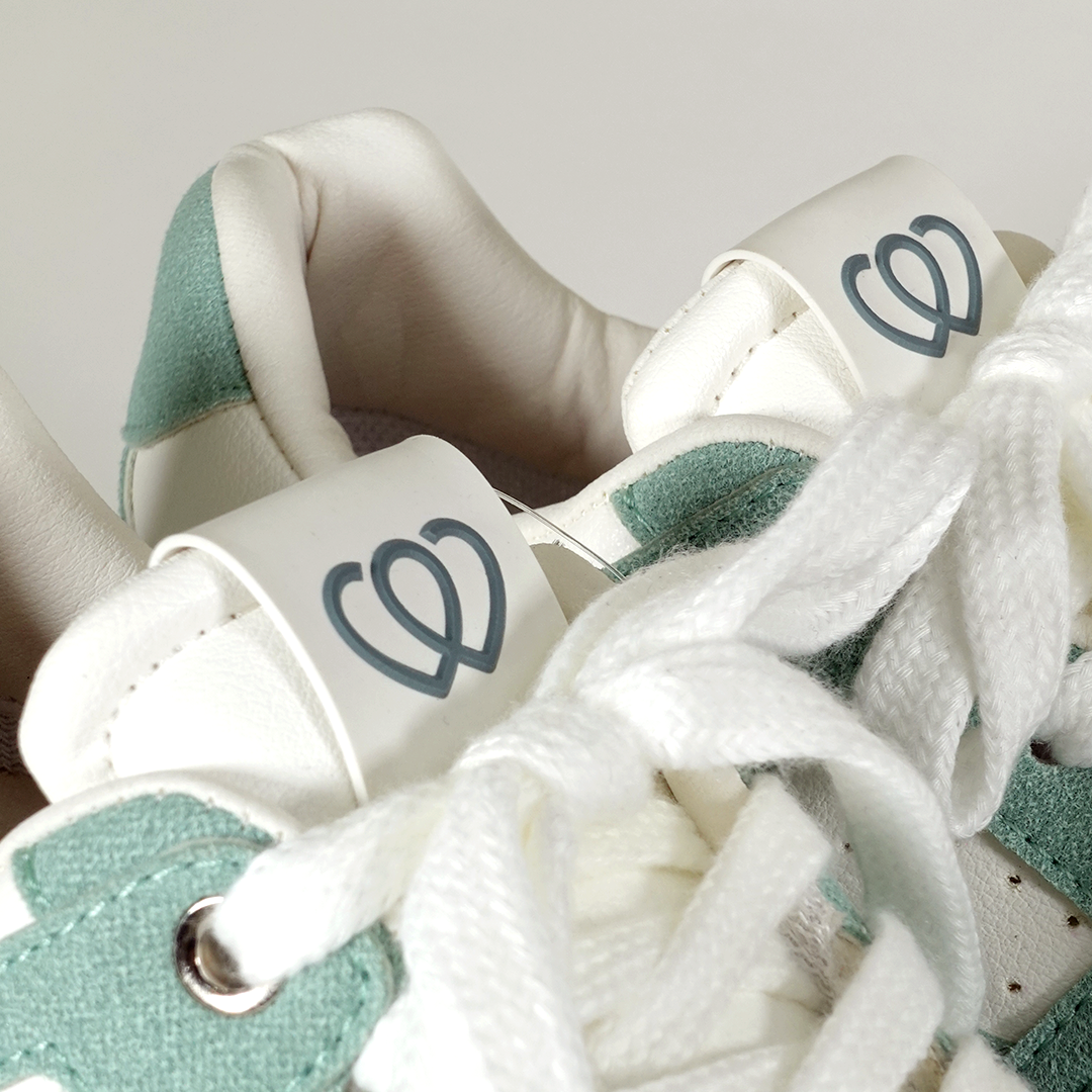 Zapatos De Mujer CalzAristy ABBI Blanco Verde - Estilo Fresco