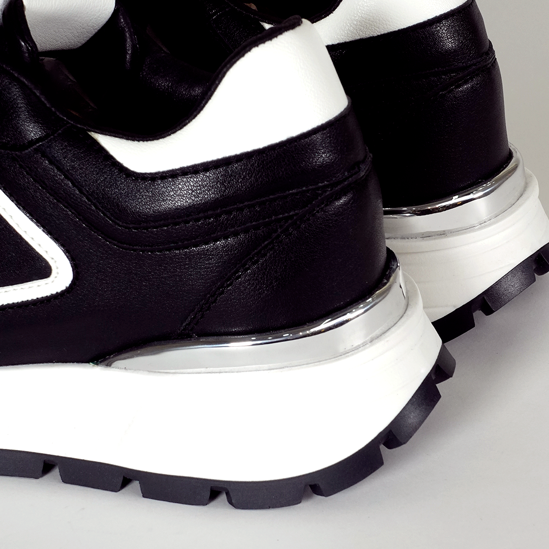 Zapatos De Mujer CalzAristy BECCA Negro Blanco - Estilo Clásico